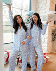 Blue Christmas - Long Pajama Set - My Pampered Life Seattle