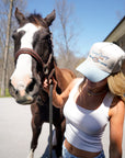 Cowboy Country Club - Denim Vintage Trucker Hat - My Pampered Life Seattle