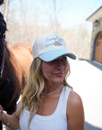 Cowboy Country Club - Denim Vintage Trucker Hat - My Pampered Life Seattle