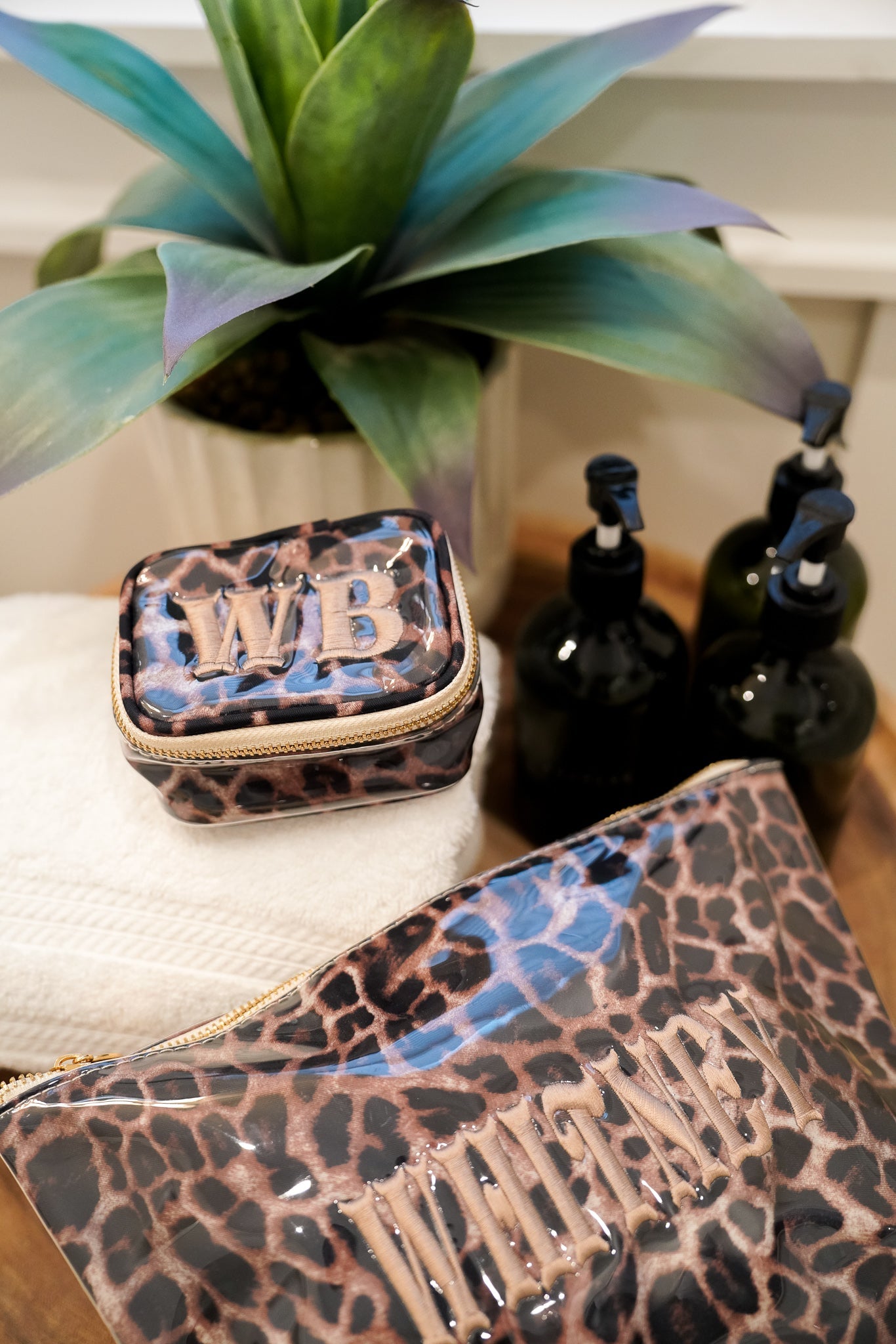 Leopard - Clear Coat Bag For Embroidery