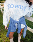 Howdy - Camo Vintage Crew-Neck Sweatshirt