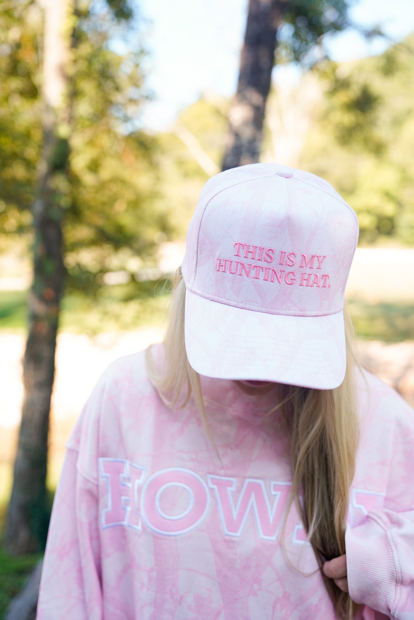 This is my Hunting Hat. - Camo Trucker Hat