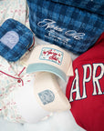 Apres Ski - Baby Blue Vintage Trucker Hat - My Pampered Life Seattle