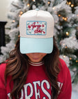 Apres Ski - Baby Blue Vintage Trucker Hat - My Pampered Life Seattle