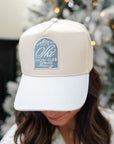 Ski Club - White Vintage Trucker Hat