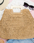 Oversized Straw Tote