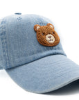 Denim Teddy Bear Hat - My Pampered Life Seattle