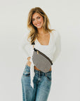 Diagonal Woven Westlyn Bum Bag