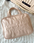 All The Things - Leather Hanging Bag - My Pampered Life Seattle