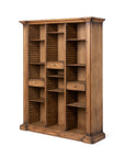 Bradley Adjustable Shelf Wooden Bookcase