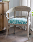 Barbary Pattern Accent Chair - Online Only