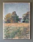 Park Hill Distressed Watercolor Homestead Print On Canvas