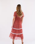 Isla Dress in Red