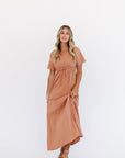 Lula Dress in Camel