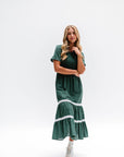 Isla Dress in Green