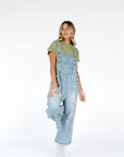 Frankie Denim Overalls - Light Wash