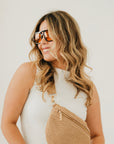 Ellen Retro Square Pilot Sunglasses