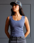 Everyday Ribbed Scoop Neck Tank