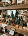 Evergreen Forest Christmas Green Tree Candle