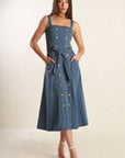 Flying Tomato Urban Dreams Denim Midi Dress