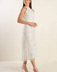 Flying Tomato Catching Dreams Woven Lace Midi Dress