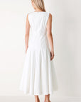 Refined Beauty Woven Midi Dress