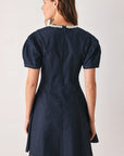 Flying Tomato Sweet Indigo Denim Mini Dress