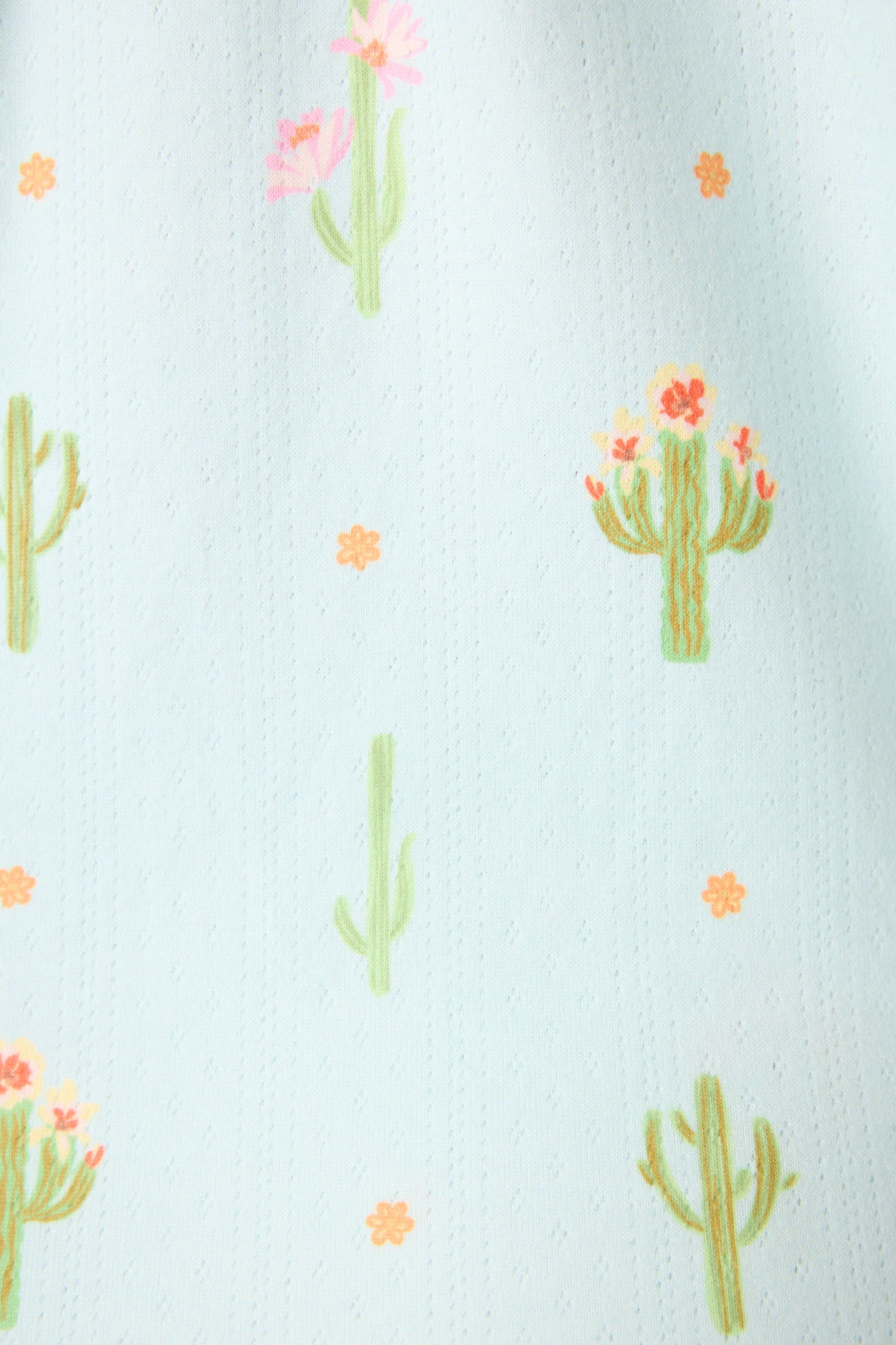 P.J. Salvage Feelin' Prickly Cactus Blooms 3-Piece Short PJ Set
