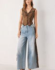 Flying Tomato | Nashville Faux Suede Fringe Vest