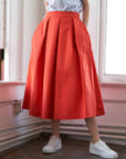 Flying Tomato Love of Mine Woven Midi Skirt