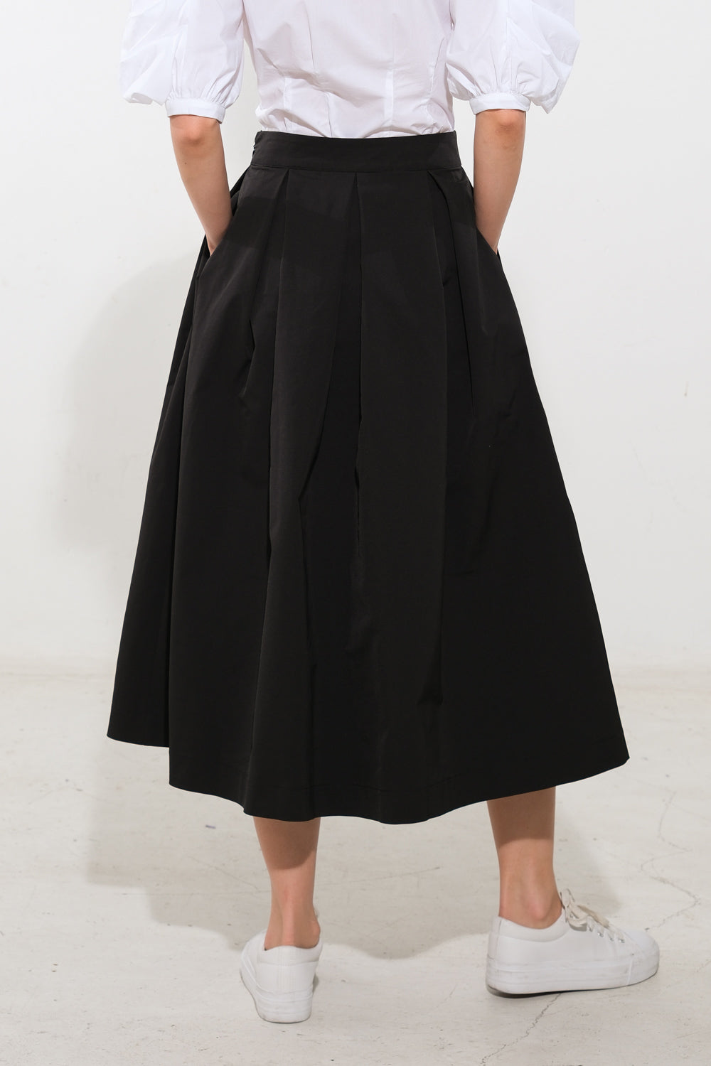 Flying Tomato Love of Mine Woven Midi Skirt