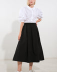 Flying Tomato Love of Mine Woven Midi Skirt