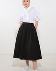 Flying Tomato Love of Mine Woven Midi Skirt