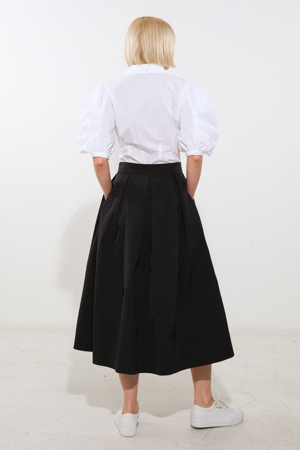 Flying Tomato Love of Mine Woven Midi Skirt