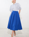 Flying Tomato Love of Mine Woven Midi Skirt