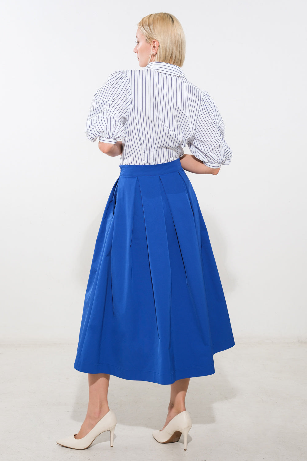 Flying Tomato Love of Mine Woven Midi Skirt