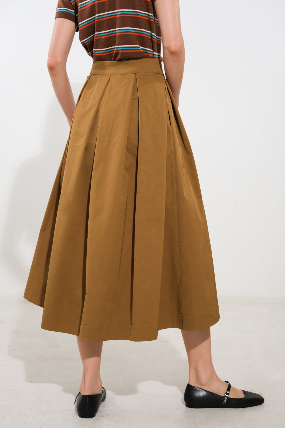 Flying Tomato Love of Mine Woven Midi Skirt