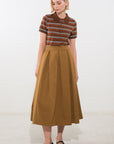 Flying Tomato Love of Mine Woven Midi Skirt