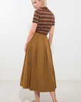 Flying Tomato Love of Mine Woven Midi Skirt