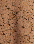 Purely Romantic Woven Lace Midi Skirt