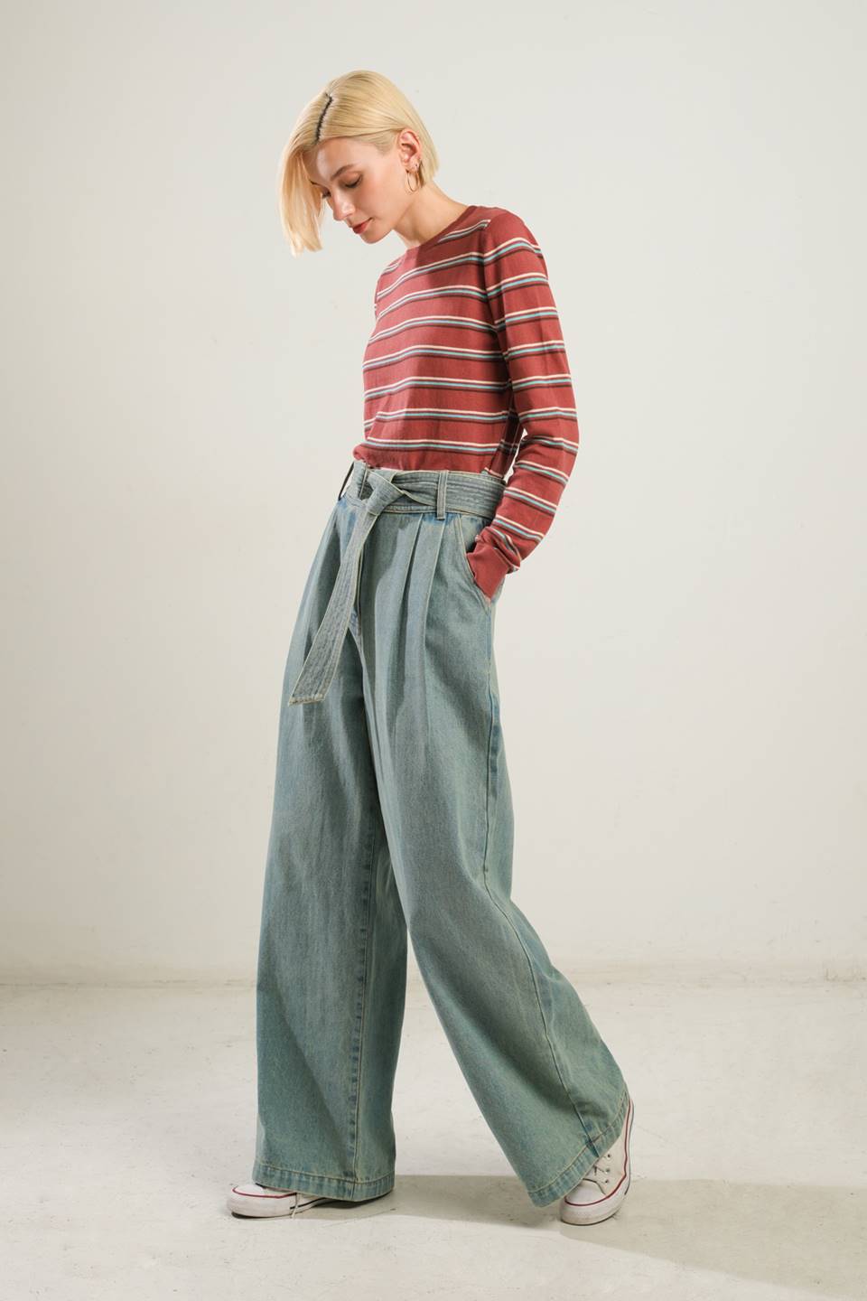 Flying Tomato Think of Me Denim Pants