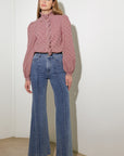 Flying Tomato A Place To Be Stretch Denim Pants