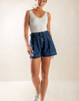 Flying Tomato Spring Romance Denim Shorts