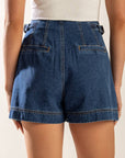 Flying Tomato Spring Romance Denim Shorts