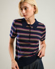 Flying Tomato Pretty in Paradise Polo Top