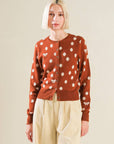 Flying Tomato Finger Things Sweater Cardigan