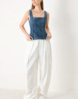 Honeyline Denim Top