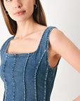 Honeyline Denim Top