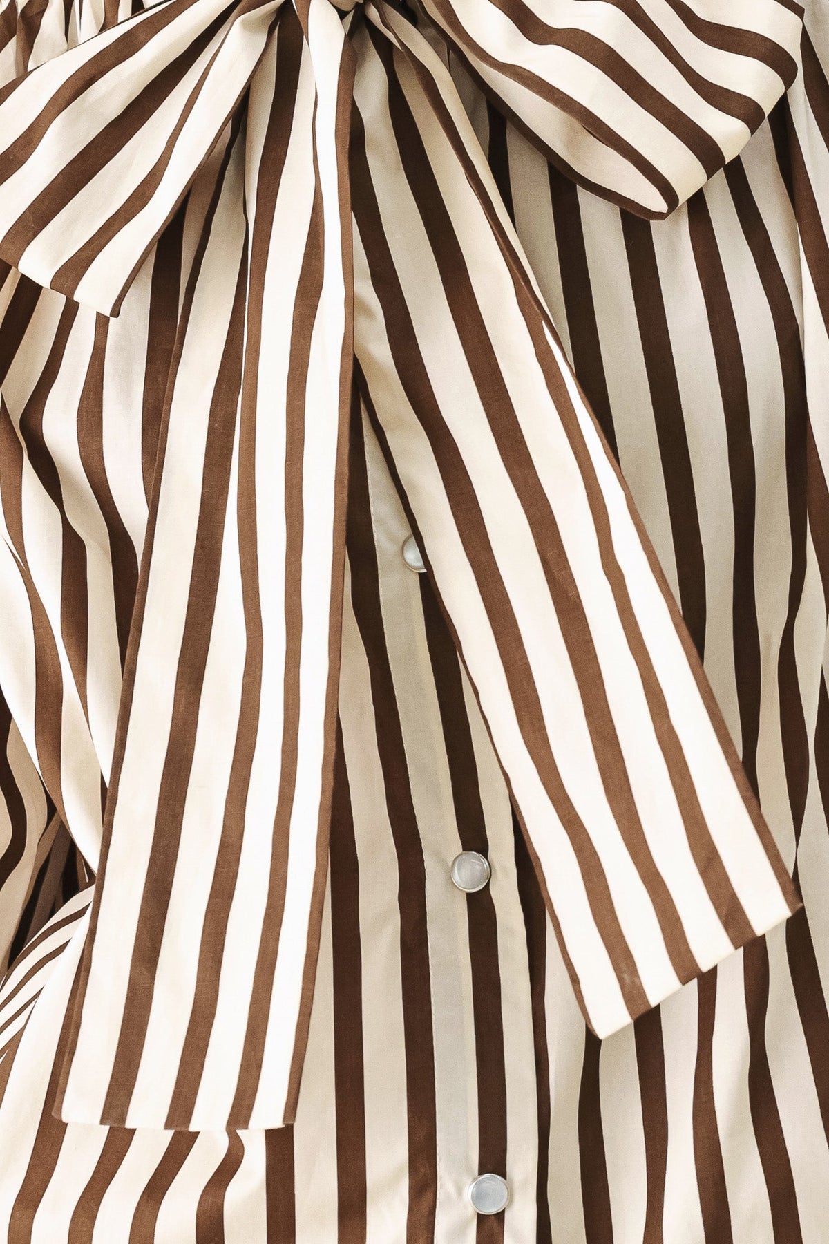 Flying Tomato Candyline Poet Striped Bow Blouse