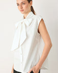 Flying Tomato | Statement Bow Sleeveless Blouse